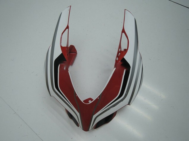 Carénage Moto Ducati Panigale 899 2011-2014 - Blanc Rouge Noir Brillant
