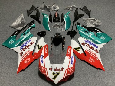 Carénages Moto Ducati Panigale 899/1199 2011-2014 - Blanc Rouge Vert Noir Brillant Avis Valsir 7 Abordables