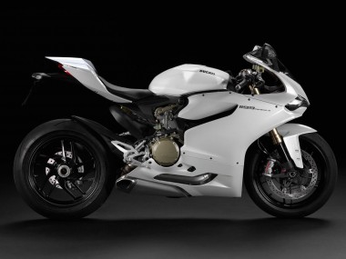 Carénages Moto Ducati 1199 2011-2014 - Blanc Abordables