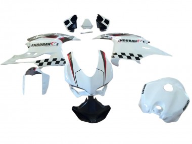 Carénages Moto Ducati 959/1299 2015-2020 - Blanc Rouge Noir Abordables