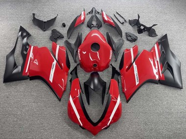 Carénages Moto Ducati 959 2015-2020 - Rouge Noir Mat Abordables
