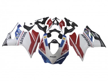 Carénages Moto Ducati 1299 2015-2020 - Blanc Rouge Bleu Noir Mat Unibat Flex-Box Abordables