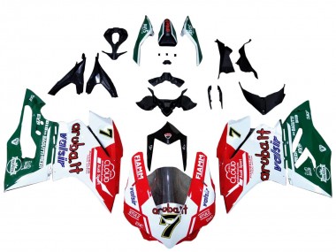 Carénages Moto Ducati 959/1299 2015-2020 - Blanc Rouge Vert Valsir Fiamm 7 Abordables