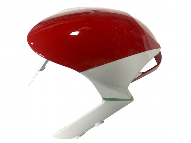 Carénage Moto Ducati Monster 696 796 1100 1100S 2008-2012 - Blanc Rouge Vert