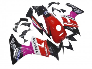 Carénages Moto Honda CBR125R 2002-2006 - Rose Blanc Rouge Noir Brillant Repsol Michelin Abordables