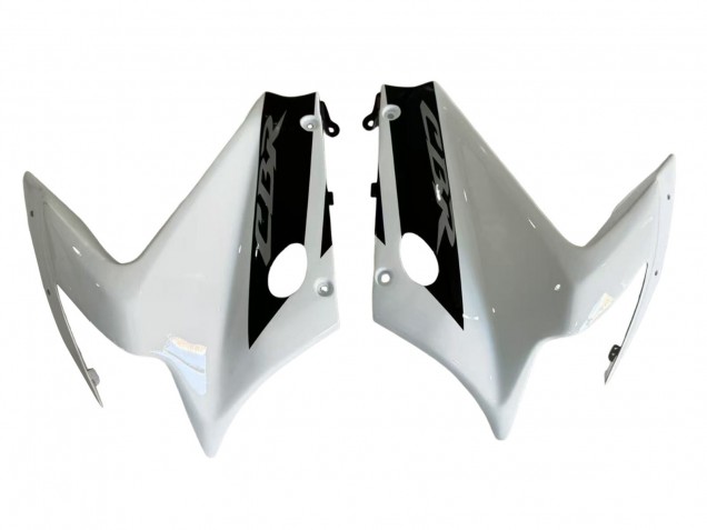 Carénages Moto Honda CBR125R 2002-2006 - Blanc Noir Brillant
