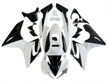 Carénages Moto Honda CBR125R 2002-2006 - Blanc Noir Brillant Abordables