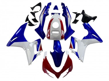 Carénages Moto Honda CBR125R 2002-2006 - Blanc Bleu Rouge Abordables