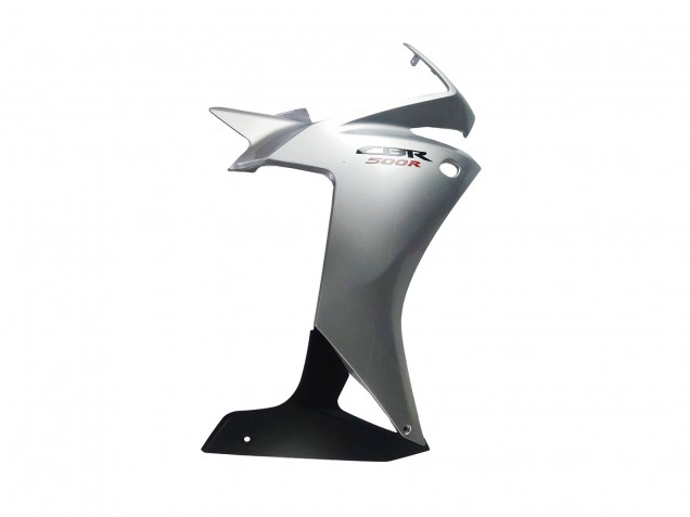 Carénage Moto Honda CBR500R 2013-2015 - Argent Noir Brillant