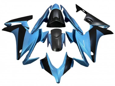 Carénages Moto Honda CBR500R 2013-2015 - Bleu Clair Noir Abordables