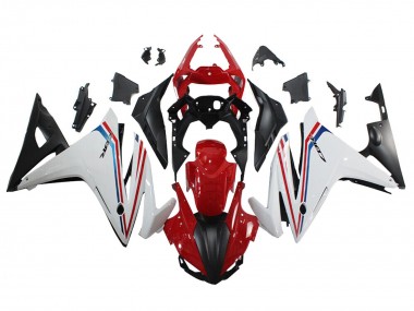 Carénage Moto Honda CBR500R 2016-2018 - Blanc Rouge Bleu Noir Mat Abordables
