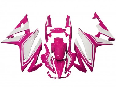 Carénages Moto Honda CBR500R 2016-2018 - Rose Blanc Abordables