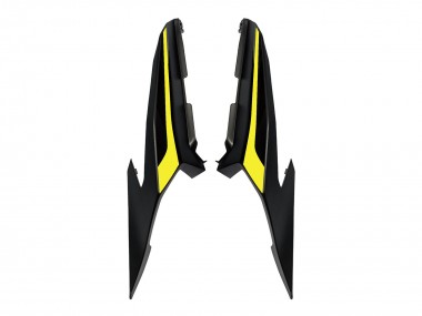 Carénages Moto Honda CBR500R 2022-2023 - Noir Mat Jaune Abordables