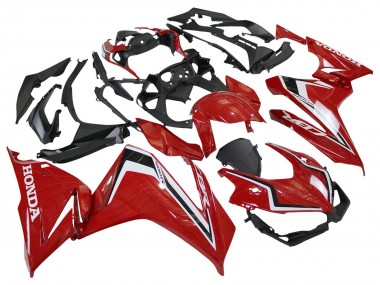 Carénages Moto Honda CBR500R 2022-2023 - Rouge Blanc Noir Abordables
