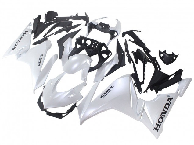 Carénages Moto Honda CBR500R 2022-2023 - Blanc Perle
