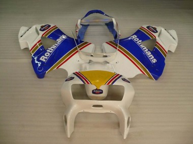 Carénages Moto Honda VFR 800 1998-2001 - Blanc Bleu Or Rothmans Abordables