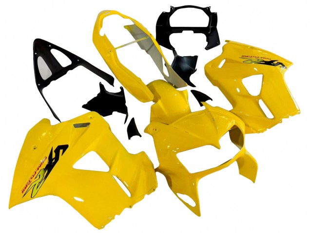 Carénages Moto Honda VFR 800 1998-2001 - Jaune