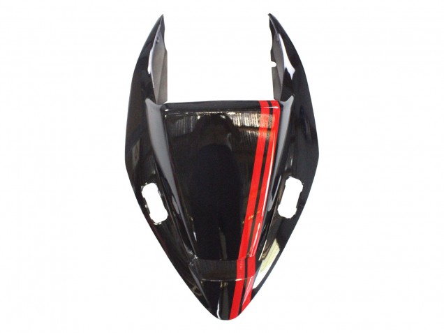 Carénages Moto Honda VFR 800 2002-2013 - Noir Brillant Rouge