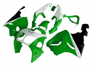 Carénages Moto Kawasaki ZX7R 1996-2003 - Blanc Vert Noir Abordables