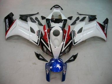 Carénages Moto Honda CBR1000RR 2004-2005 - Blanc Rouge Noir Brillant Bleu Étoile Abordables