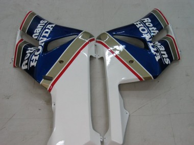 Carénages Moto Honda CBR1000RR 2004-2005 - Blanc Bleu Or Rothmans Abordables