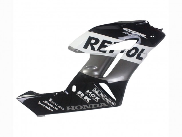 Kits Carénage Moto Honda CBR1000RR 2004-2005 - Argent Blanc Noir Brillant Repsol
