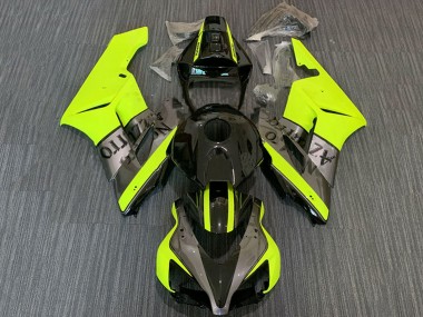 Carénages Moto Honda CBR1000RR 2004-2005 - Jaune Gris Noir Brillant Nastro Azzurro Abordables