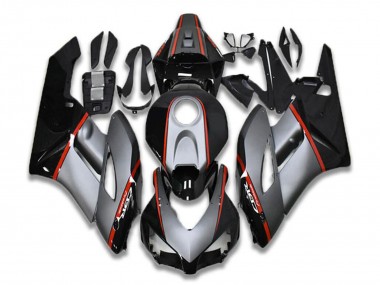 Carénages Moto Honda CBR1000RR 2004-2005 - Gris Rouge Noir Brillant Abordables
