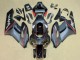 Carénages Moto Honda CBR1000RR 2004-2005 - Noir Brillant Gris Brillant Rouge Bande
