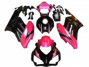 Carénages Moto Honda CBR1000RR 2004-2005 - Rose Noir Brillant Abordables