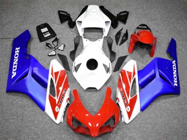 Carénage Moto Honda CBR1000RR 2004-2005 - Blanc Rouge Bleu Abordables
