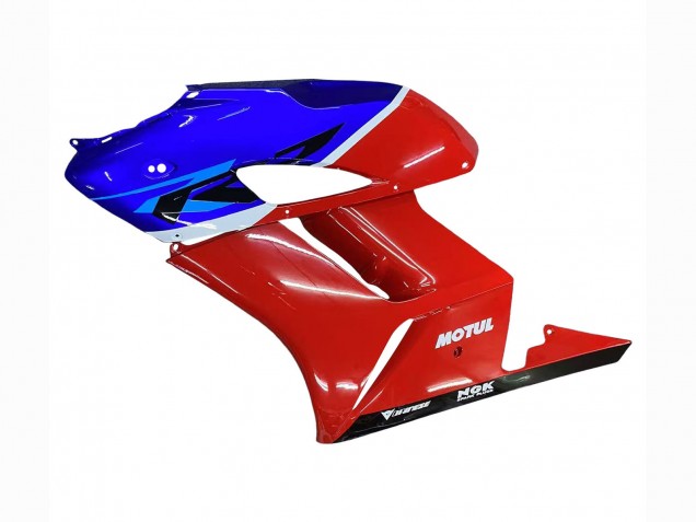 Carénages Moto Honda CBR1000RR 2004-2005 - Rouge Bleu Blanc Noir Motul