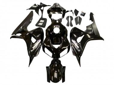 Carénages Moto Honda CBR1000RR 2006-2007 - Noir Brillant Noir Mat Abordables
