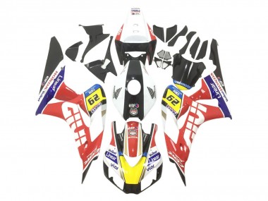 Carénages Moto Honda CBR1000RR 2006-2007 - Blanc Rouge Jaune Bleu Noir Givi Elf UniBat 29 Abordables