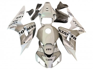 Carénages Moto Honda CBR1000RR 2006-2007 - Blanc Gris Repsol Abordables