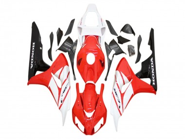 Carénage Moto Honda CBR1000RR 2006-2007 - Blanc Rouge Noir Brillant Abordables