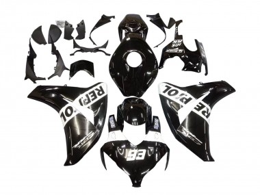 Carénages Moto Honda CBR1000RR 2008-2011 - Noir Brillant Blanc Repsol 93 Abordables