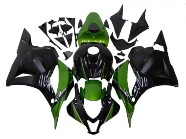Carénages Moto Honda CBR600RR 2009-2012 - Noir Vert Abordables