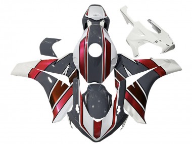 Carénages Moto Honda CBR1000RR 2008-2011 - Blanc Rouge Gris Abordables