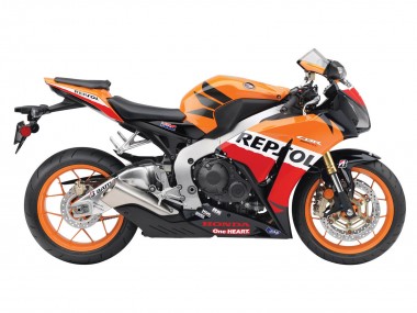 Carénages Moto Honda CBR1000RR 2012-2016 - Orange Blanc Rouge Repsol Abordables