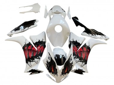 Carénages Moto Honda CBR1000RR 2012-2016 - Blanc Rouge Noir Abordables