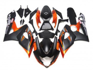 Carénages Moto Suzuki GSXR 1000 2005-2006 - Noir Brillant Noir Mat Noir Orange Abordables