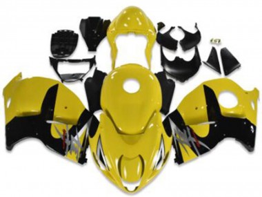 Carénages Moto Suzuki GSXR 1300 Hayabusa 1996-2007 - Jaune Noir Argent Rouge Abordables