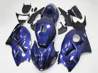 Carénages Moto Suzuki GSXR 1300 Hayabusa 1996-2007 - Bleu Foncé Abordables