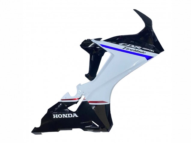 Kits Carénage Moto Honda CBR1000RR 2017-2023 - Blanc Bleu Noir Brillant