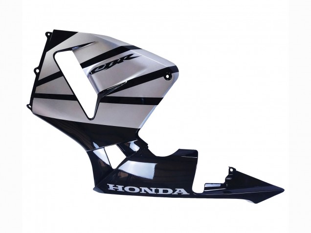 Carénages Moto Honda CBR600RR 2003-2004 - Argent Noir Brillant