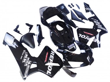 Carénages Moto Honda CBR600RR 2003-2004 - Noir Brillant Blanc Repsol Abordables