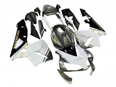 Carénages Moto Honda CBR600RR 2003-2004 - Blanc Jaune Gris Noir Abordables