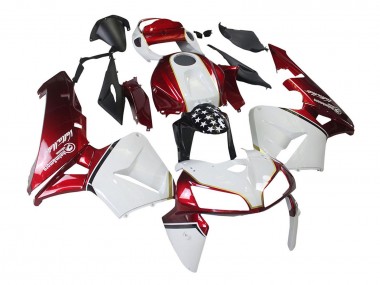 Kits Carénage Moto Honda CBR600RR 2005-2006 - Rouge Blanc Noir Abordables