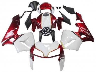 Kits Carénage Moto Honda CBR600RR 2005-2006 - Rouge Blanc Noir Abordables